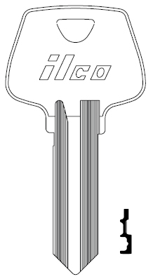 [1010A] Ilco 1010A Sargent Master Blank