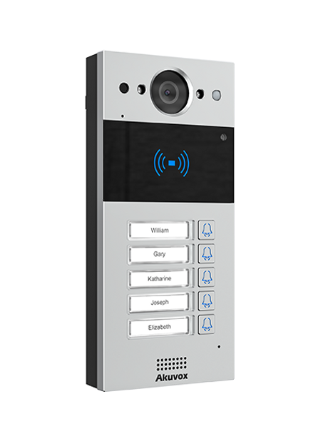[R20B] Akuvox R20B compact SIP video door phone with up to 5 call buttons