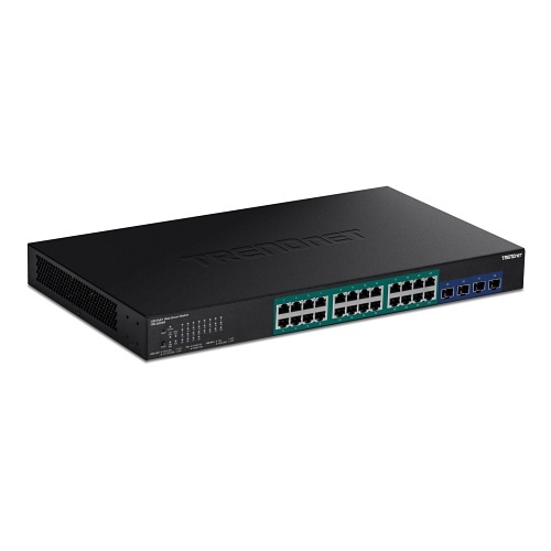 [TPE-30284] TRENDnet TPE-30284 28-Port Gigabit Web Smart Poe+ Switch with 10g SFP+ Slots