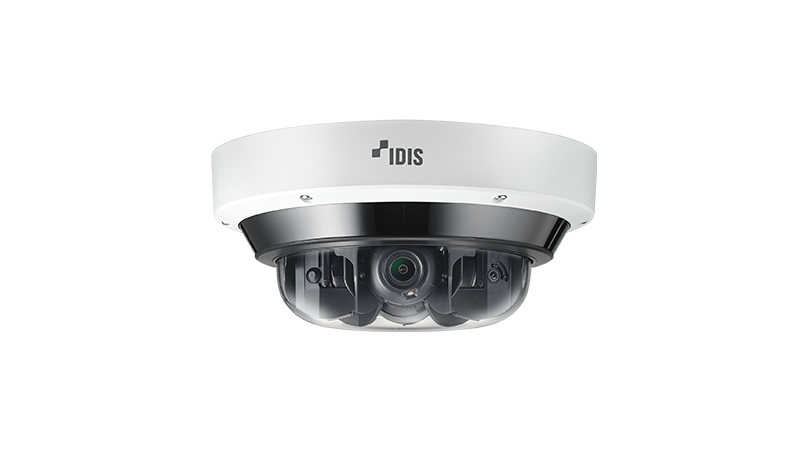 [DC-U6K31WRA] IDIS DC-U6K31WRA 5M 4-Channel AI Multi-Directional Camera, 3.3-7.02mm Motorized Varifocal Lens, IP67, IK10