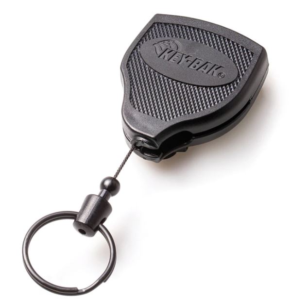 [0S48-813] Key-Bak Belt Loop Black 48In Kevlar Cord  (KB83S48)
