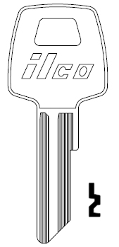 [9CX] Ilco 9CX Cisa Key Blank