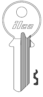 [CS91F] Ilco CS91F Cisa Key Blank