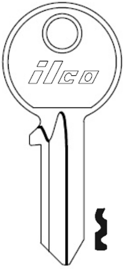 [NS9CS] Ilco NS9CS Cisa Key Blank