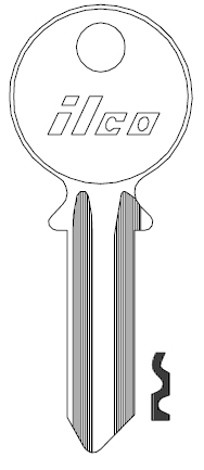 [R9CS] Ilco R9CS Cisa Key Blank