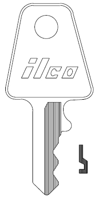 [170S6] Ilco 170S6 Key Blank