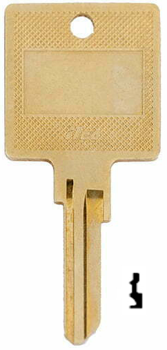[O1007LD HANS] Ilco O1007LD HANS Hotel Sargent Key Blank