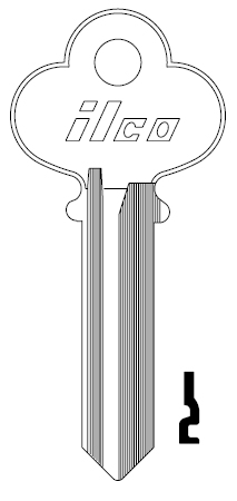 [54KP] Ilco 54KP Key Blank