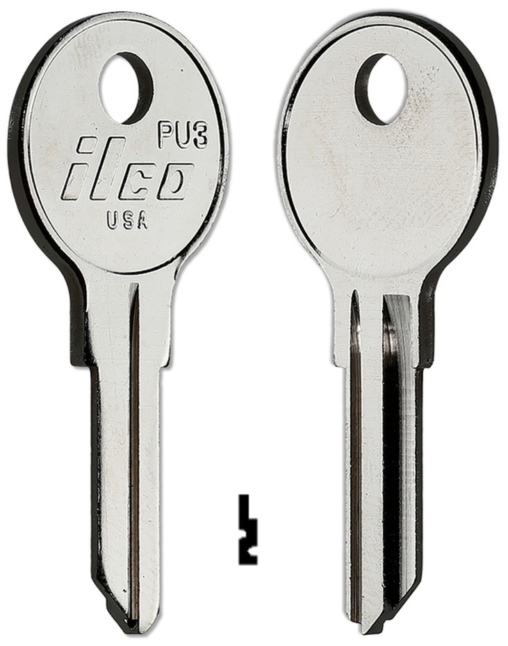 [PU3] Ilco Pu3 Key Blank