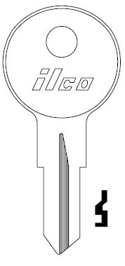 [PU5] Ilco PU5 Key Blank