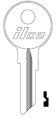 [1040U] Ilco 1040U Boat Key Blank