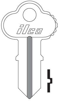 [1041D] Ilco 1041D Chicago Key Blank