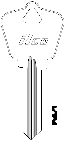 [A1179L] Ilco A1179L Arrow Key Blank