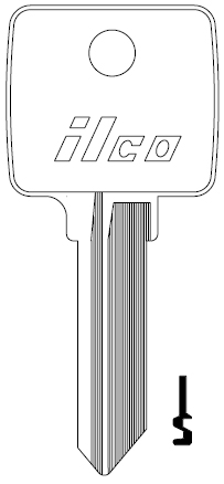 [1131] Ilco 1131 Arco Blank R30