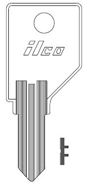 [1568] Ilco 1568 Key Blank Shaw Walker