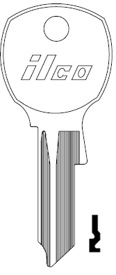 [D4300] Ilco 1646 Canada Post Key Blank D4300