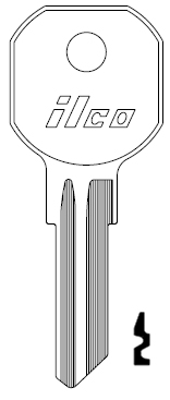 [1536] Ilco 1536 Hurd Key Blank