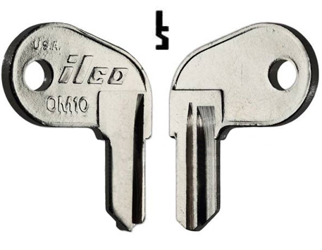 [OM10] Ilco Boat Key Blank