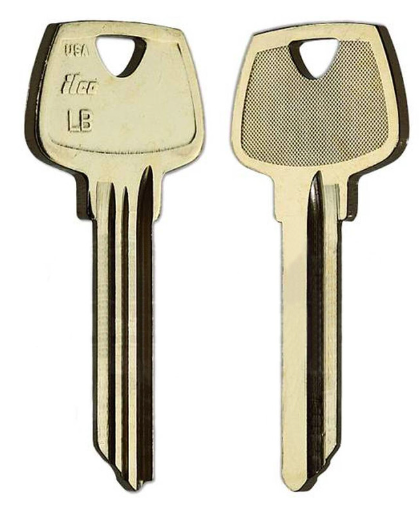 [O1007LB] Ilco O1007LB Sargent Key Blank 6 Pin 