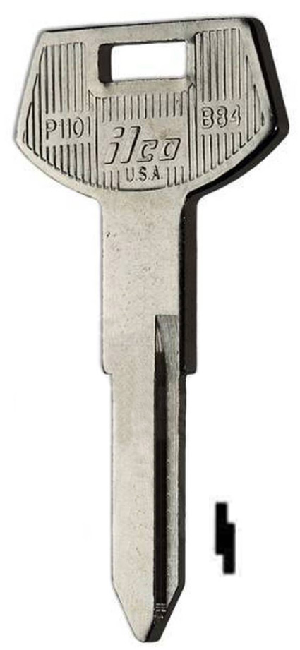 [P1101 B84] Ilco P1101 GM Key Blank B84