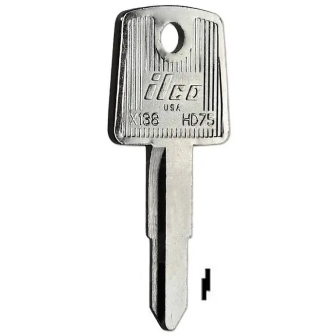 [X138 HD75] Ilco X138 Honda Blank HD75