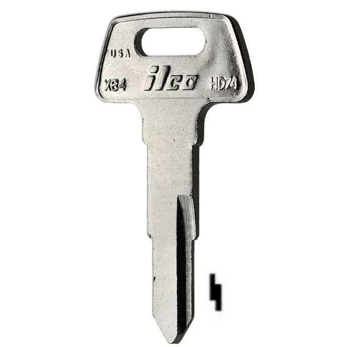 [X84] Ilco X84 Key Blank HD74