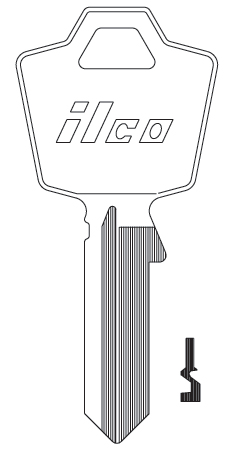 [1556] Ilco 1556 Esp Key Blank ES1