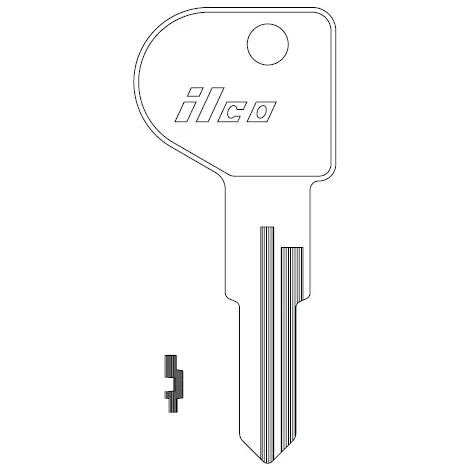 [1669] Ilco 1669 Canada Post Key Blank