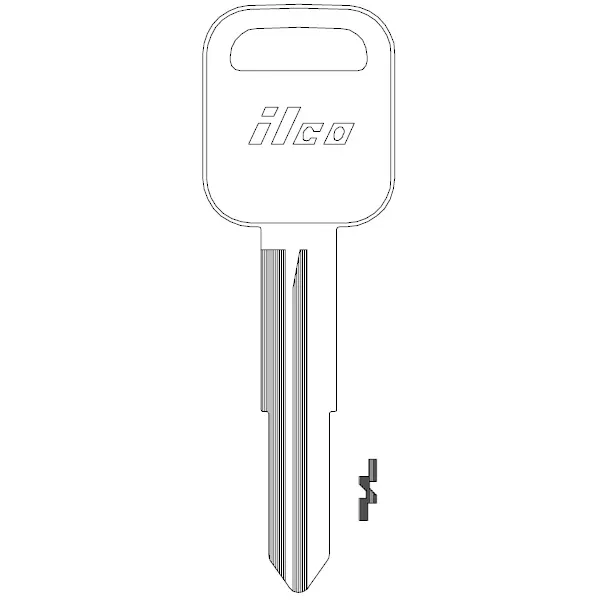 [X198] Ilco X198 Key Blank B74