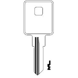 [1601] Ilco 1601 Trimark Key Blank TM1