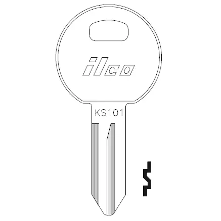 [1621] Ilco 1621 Key Blank TM13