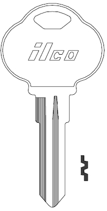 [CLB2] Ilco 1573B Key Blank CLB2