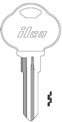 [CLB3] Ilco 1573C Key Blank CLB3