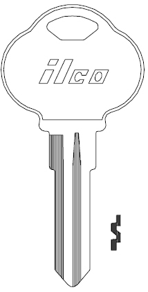 [CLB5] Ilco 1573E Key Blank CLB5