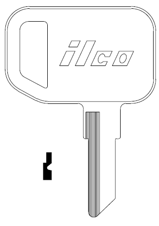[E1098JD] Ilco E1098JD John Deere Key Blank