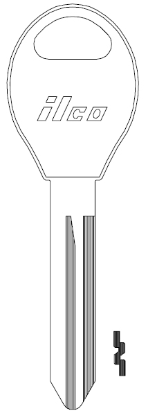 [X237  DA34] Ilco X237 Key Blank DA34 