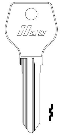 [X26  MZ9] Ilco X26 Mazda Key Blank MZ9
