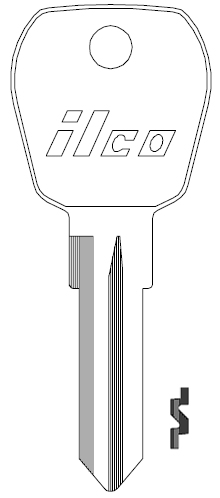 [X86  FC7] Ilco X86 Ford Jaguar Rover Key Blank FC7