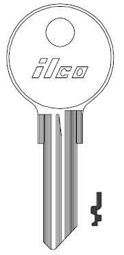 [103AM] Ilco 103AM Key Blank K103 AP3