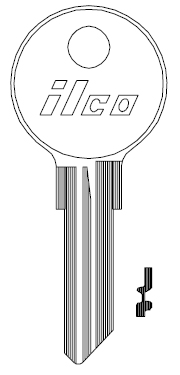[104AM] Ilco 104AM Key Blank AP4 K104