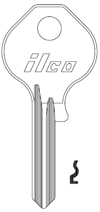 [1092C] Ilco 1092C Key Blank M17