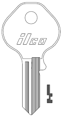 [1092DS] Ilco 1092DS Key Blank M13