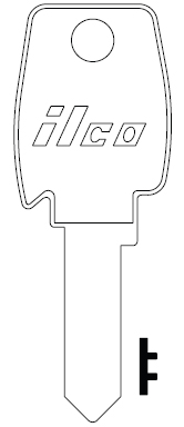 [LF7] Ilco LF7 Key Blank Canada Post