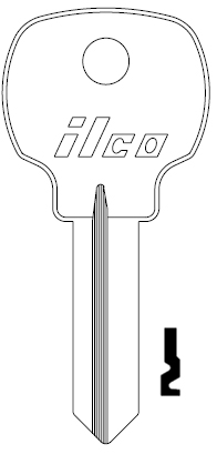 [R1064D] Ilco R1064D Key Blank NA6