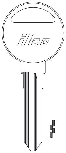 [X131] Ilco X131 Mazda Key Blank MZ13