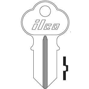 [1041G] 1041G Ilco Key Blank – CG1 / K4