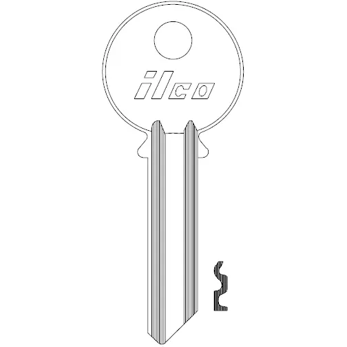 [999A] 999A Ilco Key Blank – Y2