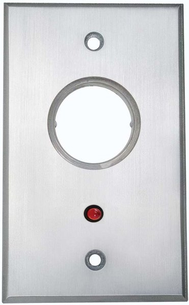[CM-1105-7012] Camden Key Switch Spst Momentary N/C With Red 12V Led