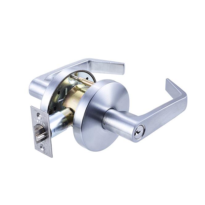 [FH70C26D] Dorex FH70C26D Classroom Lever Grade 2 Complete With Cross-Bore Thru-Bolts in Satin Chrome Finish