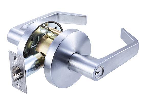 [FH53C26D] Dorex FH53C26D Grade 2 Entrance Satin Chrome Leverset